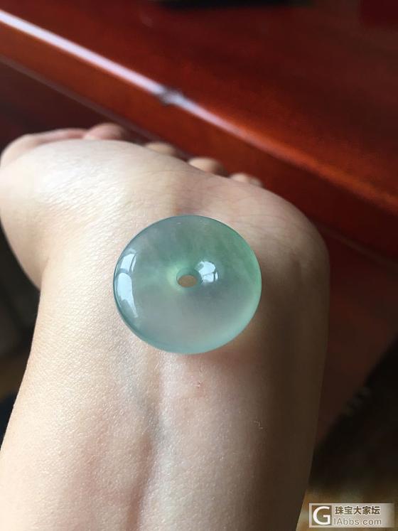 新败的两个平安扣 请各位分享_平安扣求款式翡翠