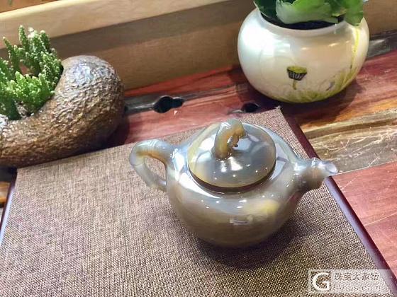 复古玛瑙茶具，就一套哈！_茶具