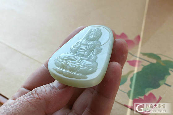 【荣毅】3月28上新：生肖属鸡人的本命佛，不动尊菩萨！_青白玉挂件