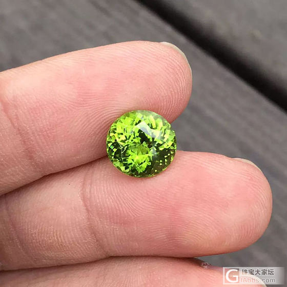 4.30ct 翠绿色 圆形 椭圆形 完美切割 橄榄石 戒指 吊坠 镶嵌定制_刻面宝石橄榄石