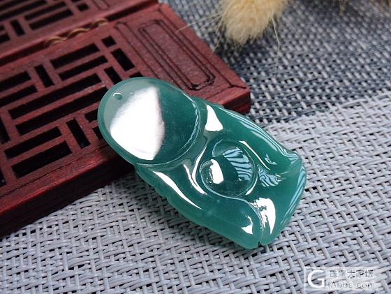 蓝水站佛公_挂件翡翠