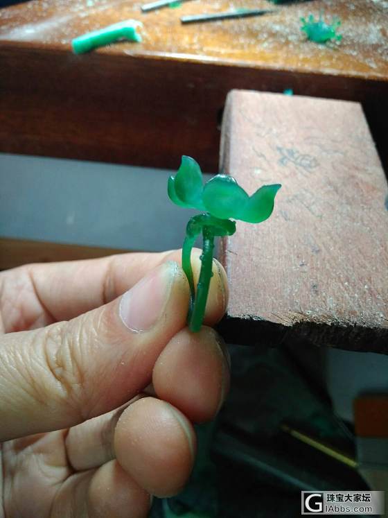 荷花戒指_镶嵌