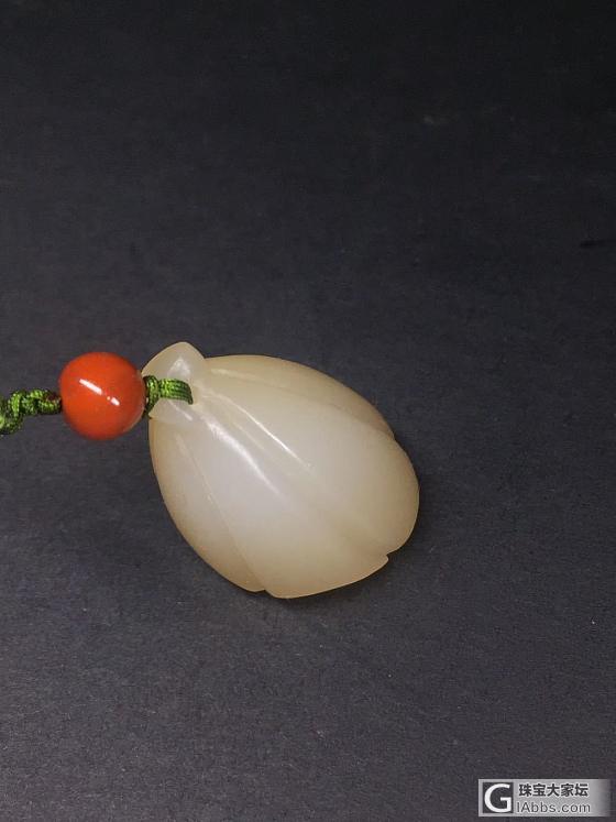 晒晒小莲蓬_挂件和田玉