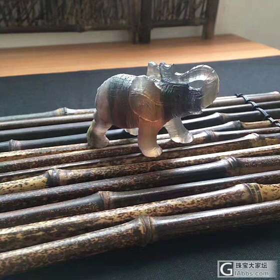 大象大象为什么你的鼻子那么长_摆件玉髓玛瑙