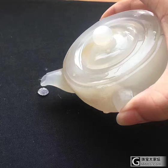 茶壶茶杯一套_玉髓玛瑙