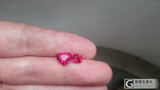 碧玺VS尖晶_刻面宝石尖晶石碧玺