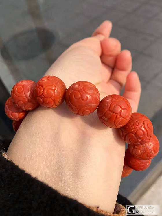 30mm南红大单珠镇楼_南红配件