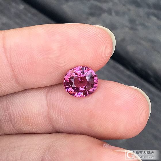 3.43ct 坦桑尼亚 浅粉 粉色 椭圆 全净 Malaya 石榴石 镶嵌定制_石榴石