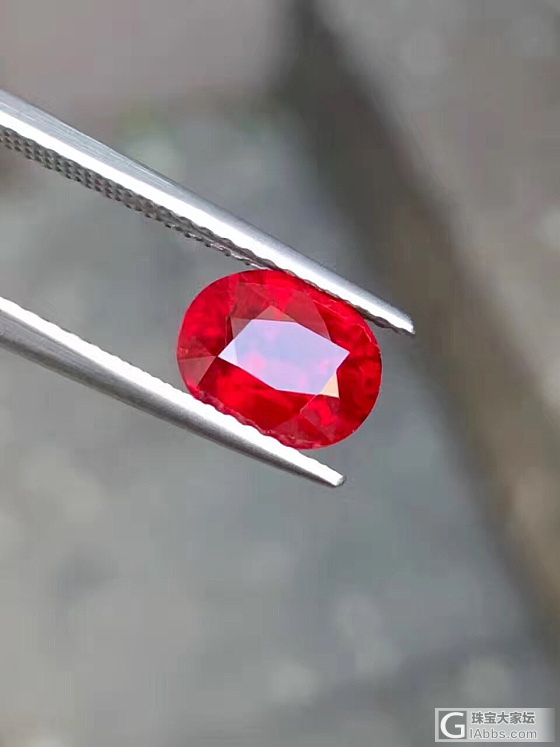 2.01ct。无烧鸽血红，带GRS证书，103518。晶体好，切割周正，价格合适..._红宝石