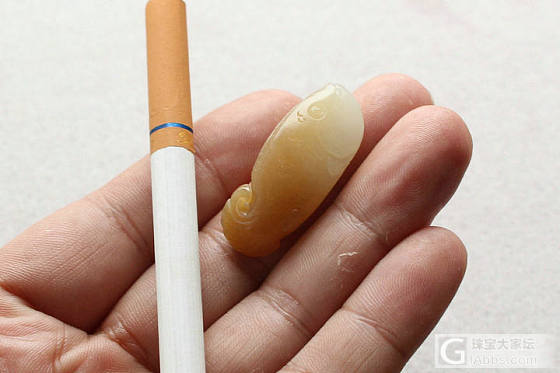 【荣毅】4月5上新：两件糖白玉小精品！_挂件糖玉