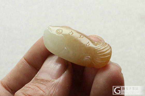 【荣毅】4月5上新：两件糖白玉小精品！_挂件糖玉