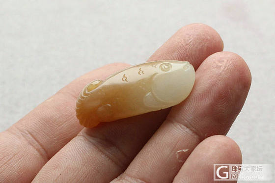 【荣毅】4月5上新：两件糖白玉小精品！_挂件糖玉