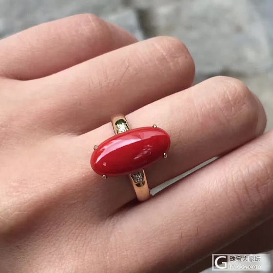 美美哒阿卡戒指_戒指珊瑚