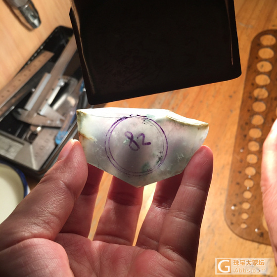 翡翠指环、扣子_明料翡翠