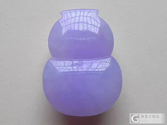 紫罗兰葫芦翡翠_翡翠