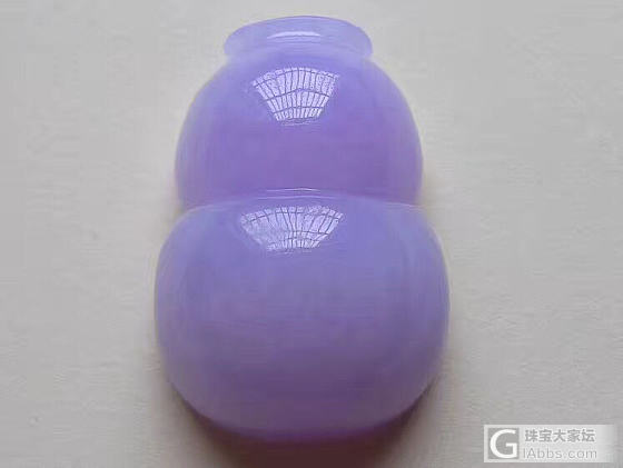 紫罗兰葫芦翡翠_翡翠