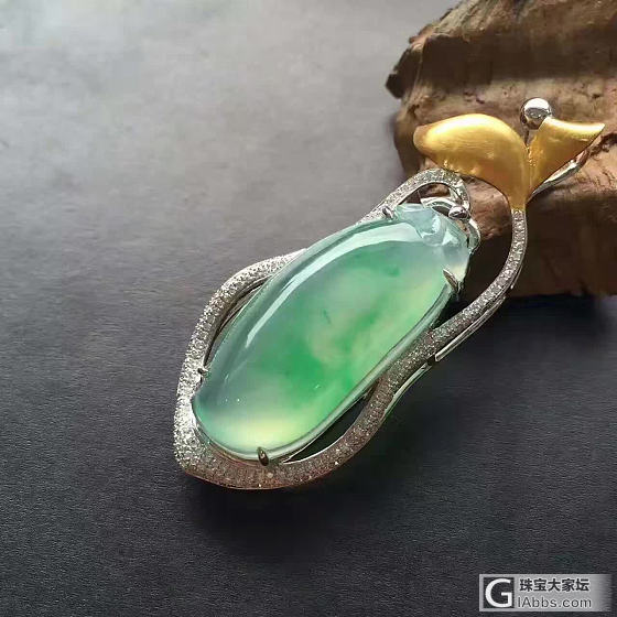 镶嵌订制款。没有的来拿哈_翡翠