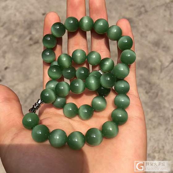 欣赏贴！极品美物！碧玉猫眼！_碧玉