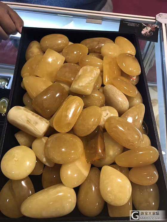 又回国参展啦～_蜜蜡