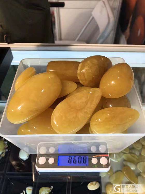 又回国参展啦～_蜜蜡