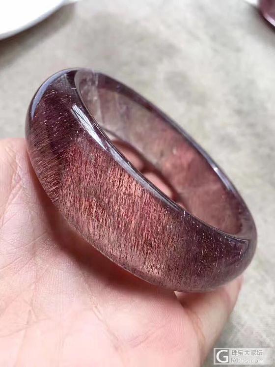 紫发晶是不是很稀少_发晶手镯