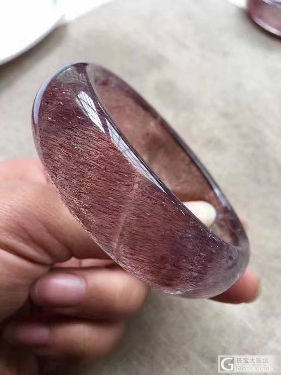 紫发晶是不是很稀少_发晶手镯