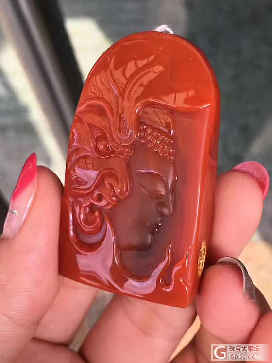名师雕件，关注wx更多精品_南红