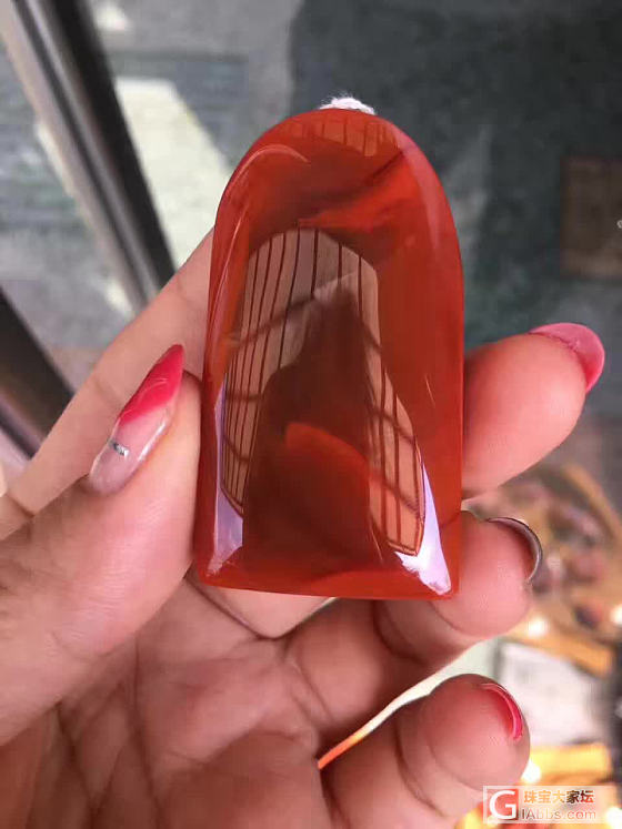 名师雕件，关注wx更多精品_南红