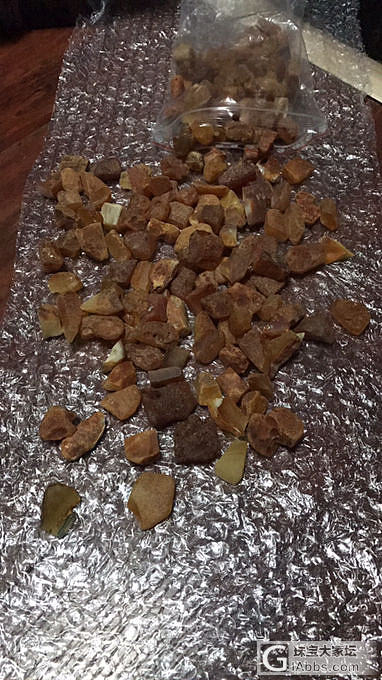 一袋里面最透3兄弟_琥珀蜜蜡打磨