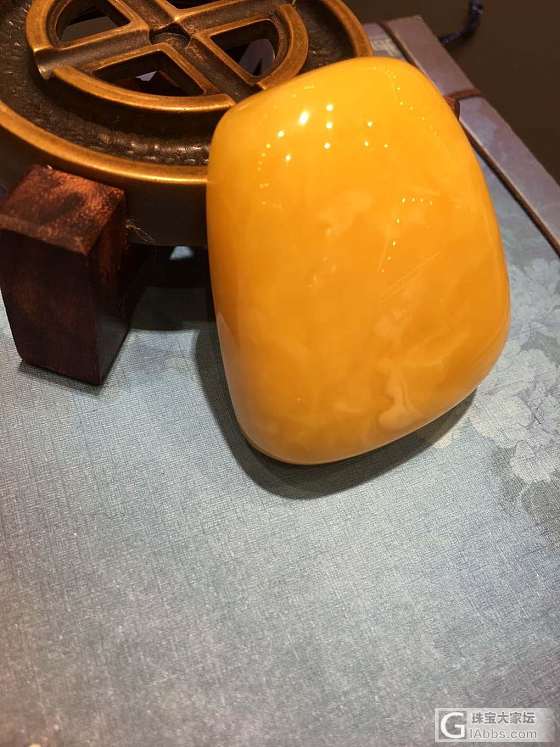 一块自己很喜欢的牌子，今天已经卖掉了_牌子蜜蜡