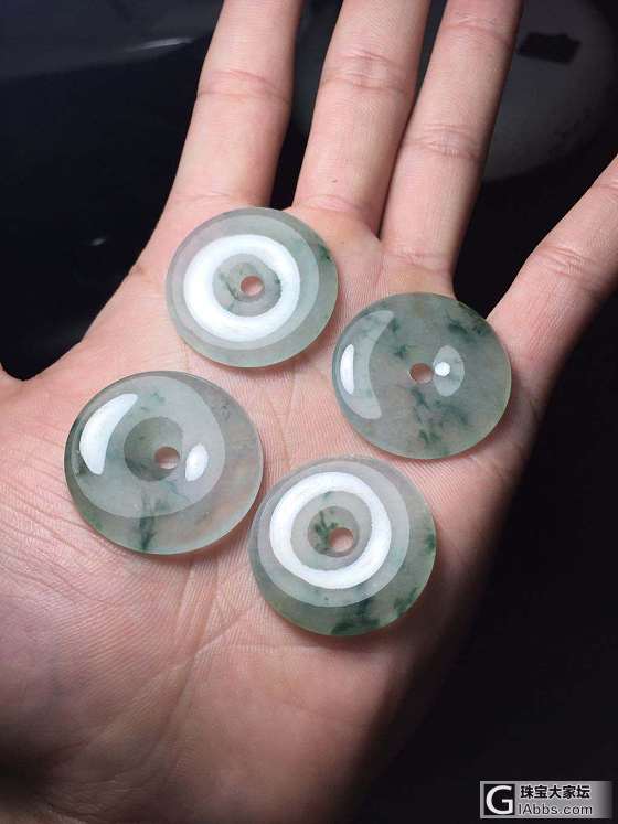 飘花平安扣_平安扣翡翠