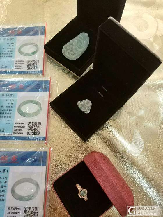 为了它们，好累！_挂件手镯翡翠戒指
