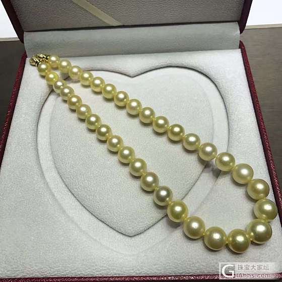 💰金珠项链_海水珍珠项链