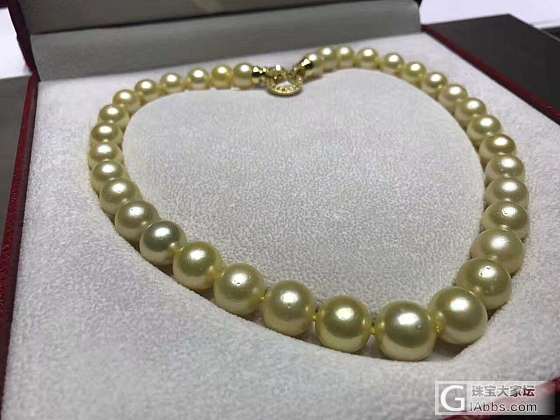 💰金珠项链_海水珍珠项链