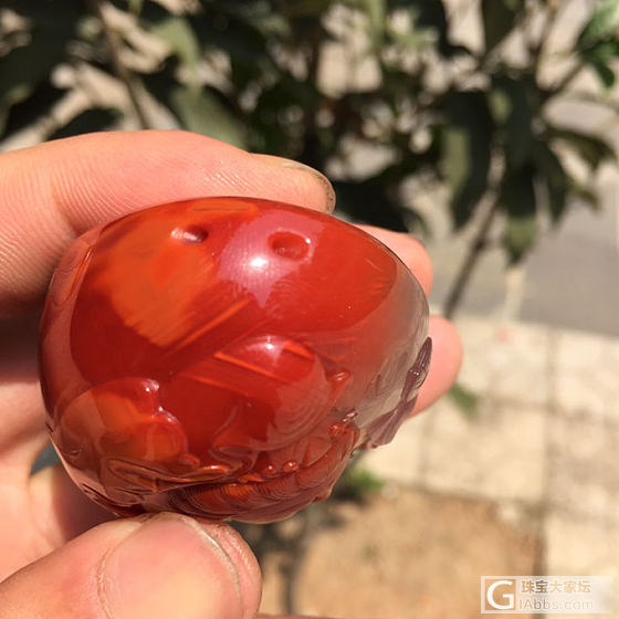 精品九口雕件，_玉髓玛瑙