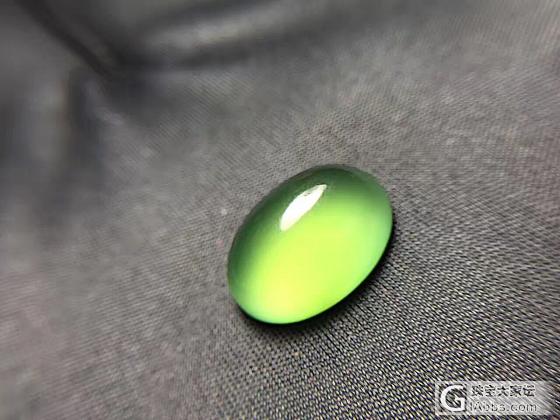 [蛇纹石] 裸石9.49ct. 16*12.1*7mm_蛋面蛇纹石玉