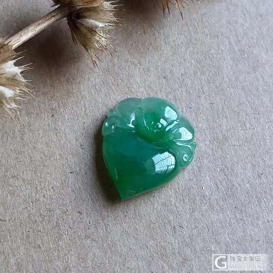 夏天到，蝙蝠出_挂件翡翠
