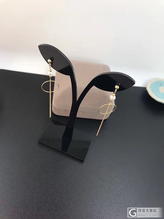 新出的这款欧美时尚款，18K金耳环！好看吗_耳环K金