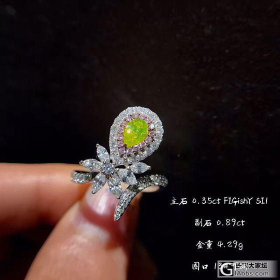 一大波成品彩钻，工艺精湛_戒指彩钻