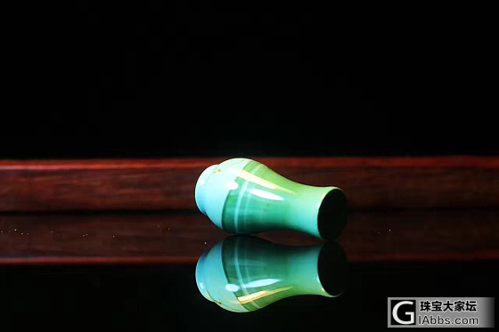 原矿极品水波纹-净瓶_配件松石