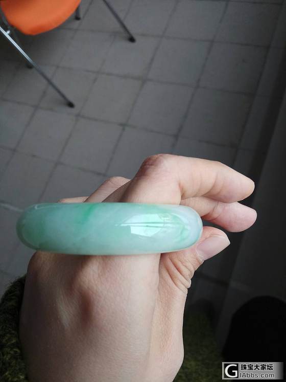 咸鱼上来的镯子，求掌眼_手镯翡翠