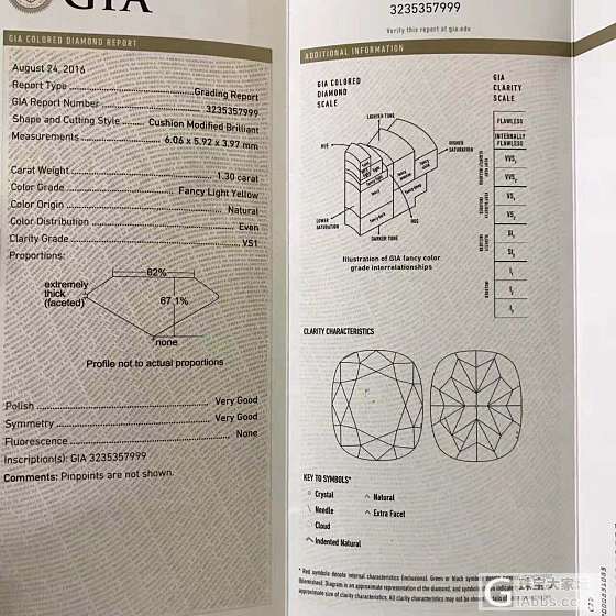 黄钻戒指  主石淡彩色 精工镶嵌_戒指彩钻