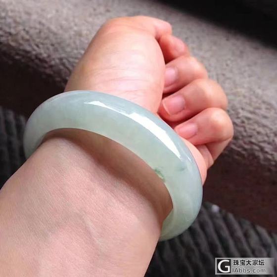 【迈绿翡翠】晒晒更健康_手镯翡翠