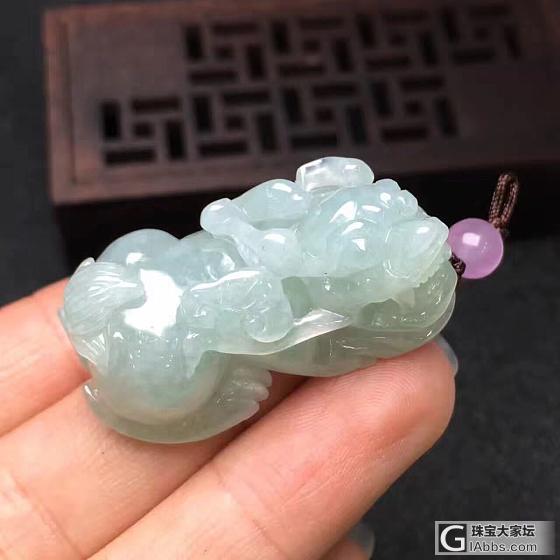 收个翡翠小貔貅_翡翠