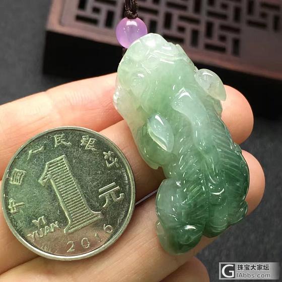 收个翡翠小貔貅_翡翠