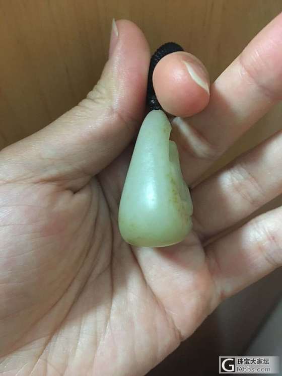 偶遇一枚生肖虎洒金皮独籽_挂件和田玉
