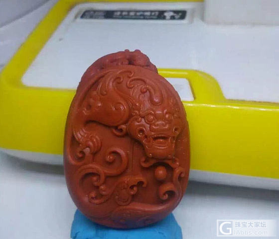 苏工满肉柿子红仿古作品，用心做好每一件作品，对得起越来越稀缺的满肉柿子红_南红