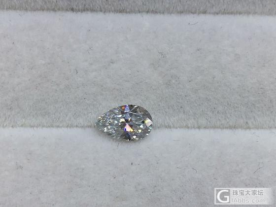 坛子里有莫桑钻的卖家吧 想入一个梨形钻 求预算求店铺_莫桑石