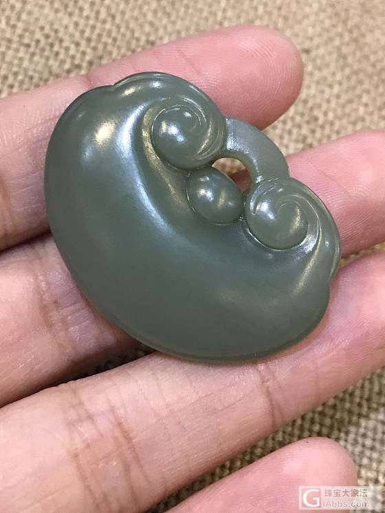 宝宝锁_挂件岫岩玉