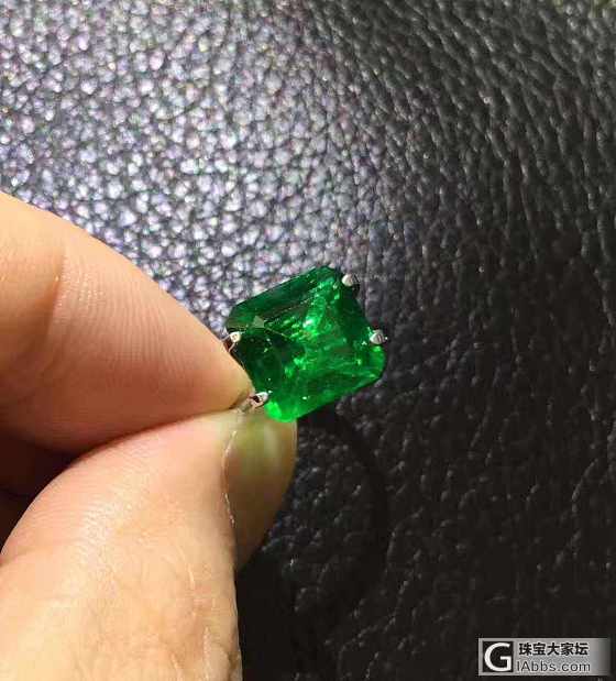 ##中颐完美级别祖母绿##  4.86ct  GRS证书_刻面宝石祖母绿中颐彩色宝石